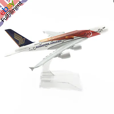 1:400 16cm A380 Qantas Metal Airplane Model Plane Toy Plane Model Collection • £10.74