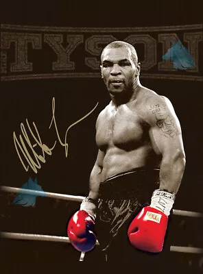 Mike Tyson Signed Autographed Poster Size High Quality Photo • $14.98