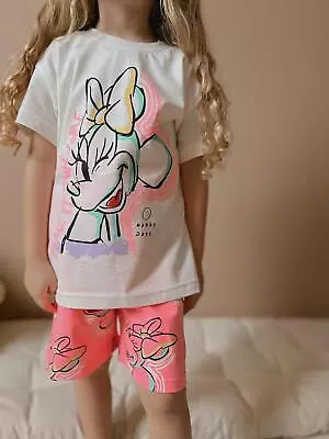 NWT Zara Minnie Pink Set Of Tshirt And Short For Baby Girl • $29.99