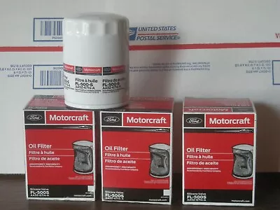 Engine Oil Filter Motorcraft FL-500-S   QTY OF 3 FILTERS • $27.88