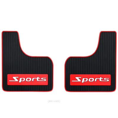 2Pcs Sports Mud Flaps Splash Guards Fender Soft PVC Mudflaps For Car Pickup SUV • $22.40