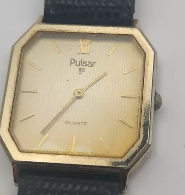 Vintage Pulsar Mens Tank Watch • $29.95