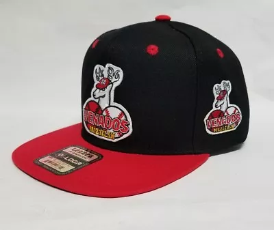 Venados De Mazatlan  Hat Black Red 2logos Snap Back Adjustable  New • $18