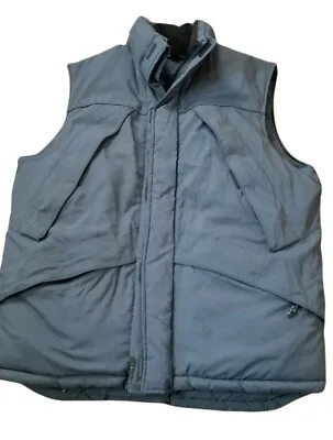 H&M Sport Thick Blue Puffer Vest Medium • $19.50