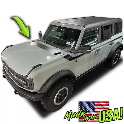 Retro Style Belt Racing Stripes Decal Fits 2021 2022 & Up Ford Bronco 2 4 Door • $64.99