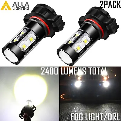 Alla Lighting 2504 LED Driving Fog Light/Daytime Running Light DRL Lamp White2x • $24.98