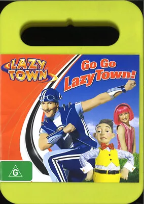 615 NEW SEALED DVD Region 4 LAZY TOWN GO GO LAZY TOWN • $19.80