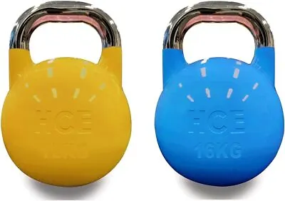 Competition Kettlebells Set Pro Grade Steel Kettle Bell Weight Lifting Dumbbell • $142.59