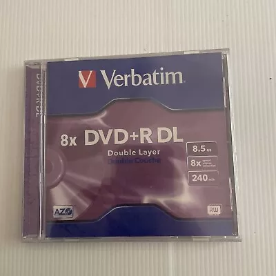 Verbatim 8x DVD+R DL Double Layer - Brand New • $14