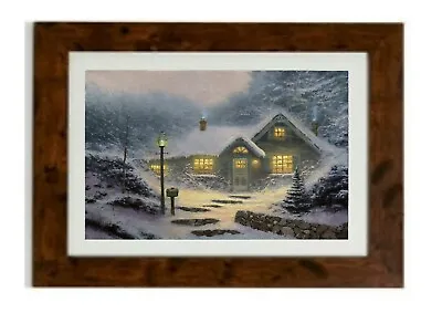 £22.39 • Buy Home For The Evening Framed Print By Thomas Kinkade