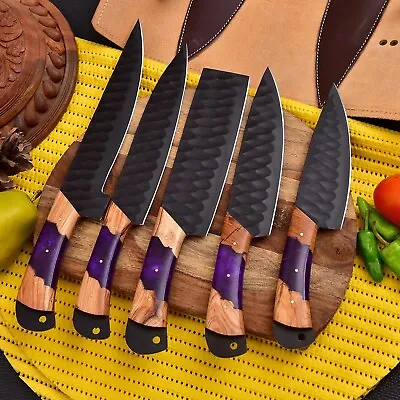 Chef Cutlery Japanese VG10 Damascus Steel Kitchen Knife Set Knife Meat Slicer • $257.52