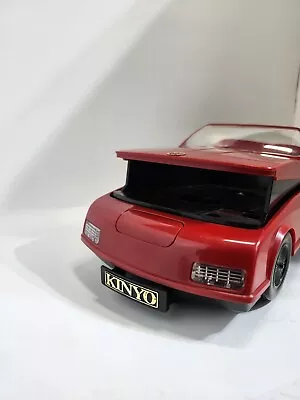 Kinyo Red Sport Car Convertible VHS Video Cassette Rewinder UV-612 • $24.95