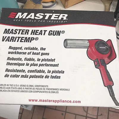 Master Appliance HG-501D Heat Gun - Red • $160