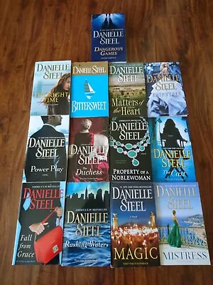 13 Danielle Steel Romance Paperback Books - Very Good Condition - Lightly Used • $7.99