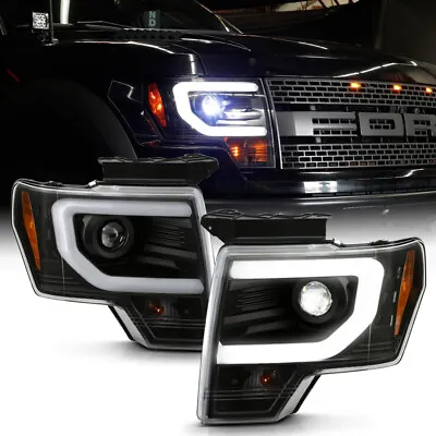 Projector Built-In LED High/Low Beam DRL Headlight For 13-14 Ford F150 HID Model • $452.99