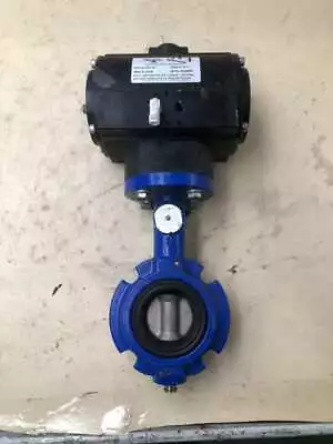 Grinnell WC-8270-4 Cast Iron 2  Air-Operated Wafer Butterfly Valve 250PSI • $75