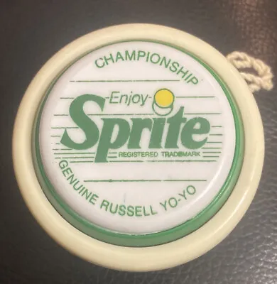 Rare Championship Enjoy Sprite Genuine Russell Yoyo Yo Yo • $200