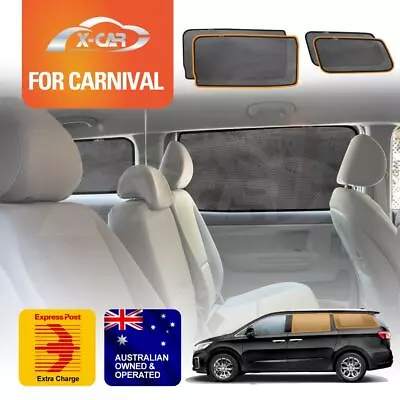 Rear Port Window Magnetic Mesh Sun Blind Shade For Kia Carnival YP Series 15-20 • $49.95