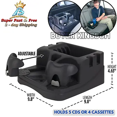 Universal Clutter Catcher Console With Cup Holder Minivan Pick Up SUV Organizer • $17.91