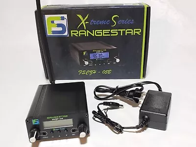 Rangestar FM Transmitter 0.5W Stereo Station PLL W/ Antenna FS CZH-05B • $89