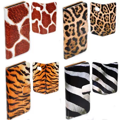 $13.98 • Buy For OPPO Series - Animal Fur Theme Print Wallet Mobile Phone Case Cover