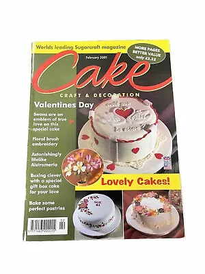 Cake Craft & Decoration Magazine February 2001 • £1