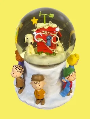 Department 56 Peanuts Snoopy Wins First Prize Snow Globe Excellent Cond. Tested • $55