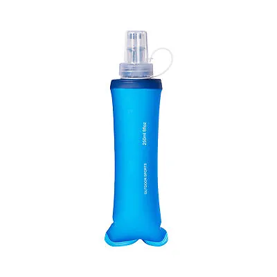 TPU Soft Flask Water Bottle Ultralight Folding Collapsible Water Bottle Running  • £9.68