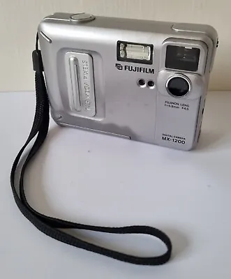 Fujifilm MX-1200 Silver Digital Camera -Spares /Repairs Only • $6.21