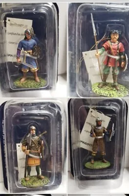 Altaya Carded Lot Of 4 Medieval Knights Out Of Production Lead Toy Soldiers • $39.99