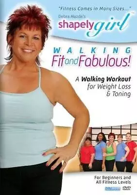 SHAPELY GIRL: WALKING FIT And FABULOUS - DVD By Debra Mazda - GOOD • $6.98