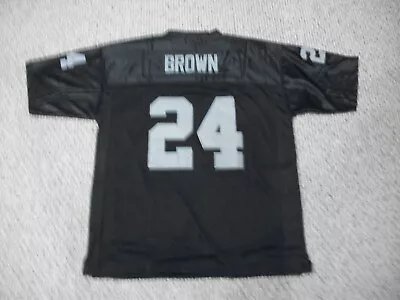 WILLIE BROWN Unsigned Custom Oakland Black Sewn New Football Jersey Sizes S-3XL • $26.05