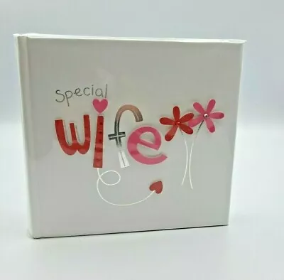 £9.25 • Buy  Special Wife 3D Lettering  Photo Album Birthday Anniversary 