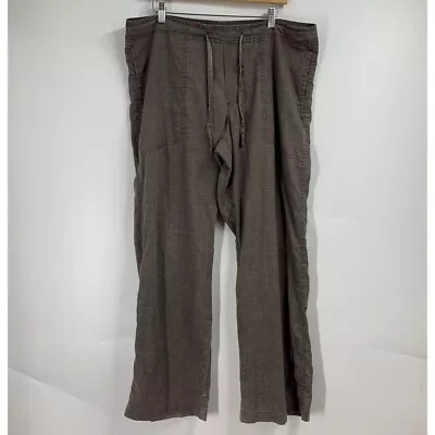 Prana Pants Men's Sutra Lounge Hemp Casual Lightweight Drawstring Pants SIze L • $34.99