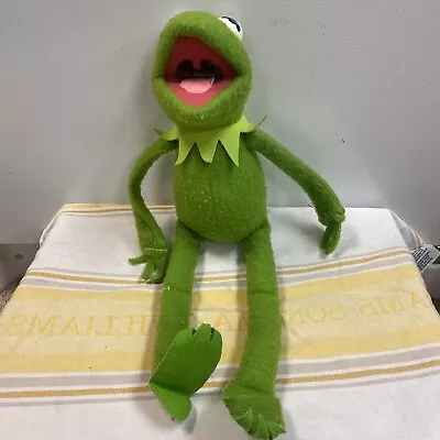Vintage 1976 Fisher Price #850 Kermit The Frog 18” Stuffed Plush Doll Jim Henson • $24.99