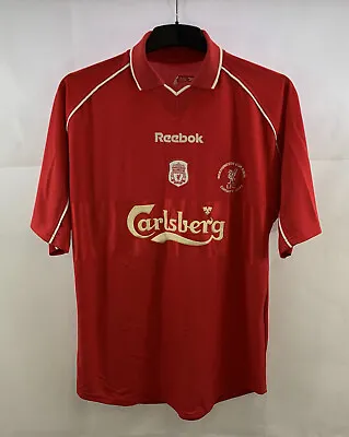 £119.99 • Buy Liverpool Worthington Cup Final 2001 Home Football Shirt 2000/02 (M) Reebok F186
