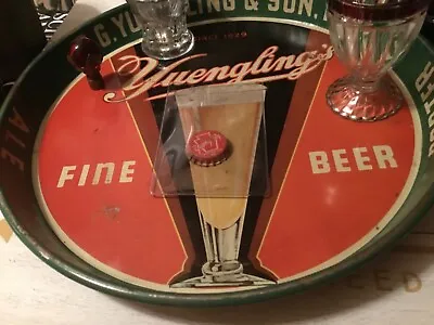 Yuengling…original Pottsville Beer Tray  Bottle Cap Included... • $575