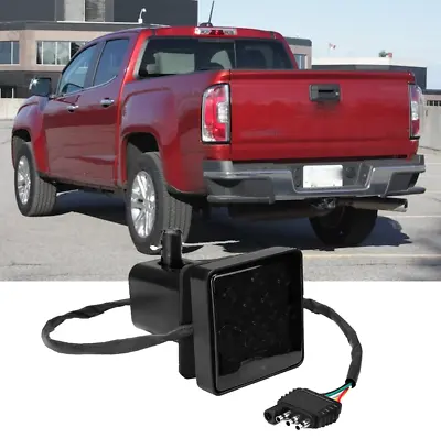For GMC Canyon Truck SUV Trailer 2'' Tow Hitch Light Red Cover Brake DRL Reverse • $17.19