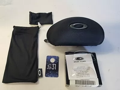 Oakley Hard And Soft Case W/ Nosepiece + Clear Lens (No Glasses) (#531) • $0.99