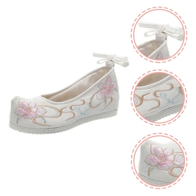 £18.60 • Buy 1 Pair Chinese Ethnic Shoes Traditional Embroidered Female Shoes