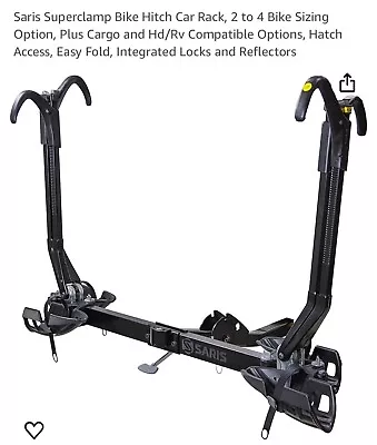 Saris Superclamp Ex2 Hitch Mount Bike Rack • $225