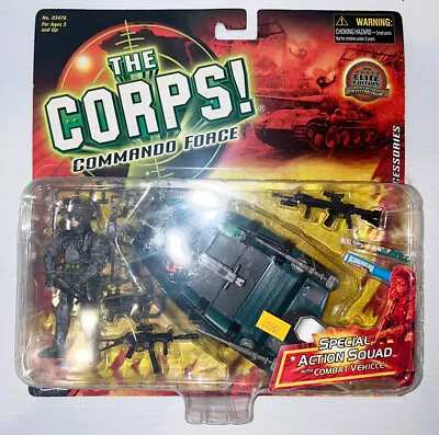 Lanard The Corps! Command Force Special Action Squad Battle Boat MOSC. KO Joe! • $45