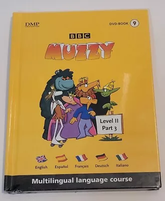 Muzzy BBC Multilingual Language Course For Children Book DVD Book 9 Level 2 Pt 3 • $15.99