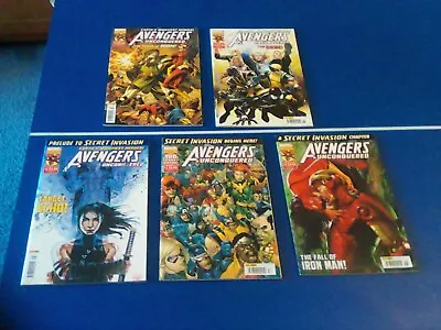 £6 • Buy Avengers Unconquered 14 To 18 VF+ 2010 Marvel Panini