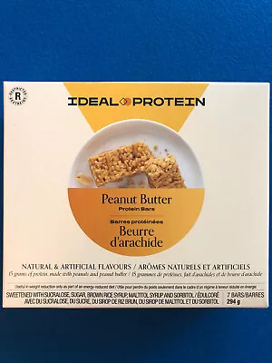 Ideal Protein Peanut Butter Protein Bars - 7 Bars - EXP 3/31/25 - FREE SHIPPING • $41.99