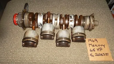 Mercury Outboard 650/65hp- Engine Pistons Rings And Cam Shaft- LOOK • $49