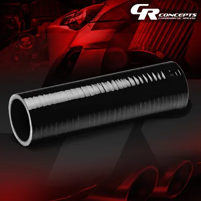 2  Id 8  Long 4-ply Black Silicone Hose Turbo/intake/intercooler Pipe Coupler • $7.88