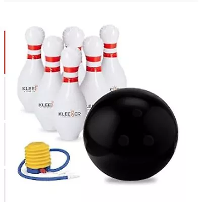 Bowling Play Set Kids Blowup Oversized Bowling • $16.99