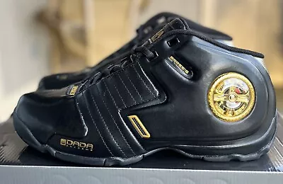 Dada Supreme Sprewell Spree Spinners Black Gold Men’s Size 11 *Pre-Owned (Rare) • $300