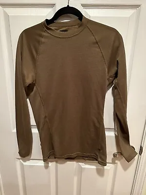 MASSIF PCU Level 1 Base Layer Long Sleeve Shirt Medium Long Coyote Brown • $37